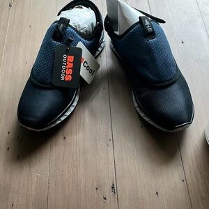 Men's Bass Outdoor Blue Slip-On Shoes
